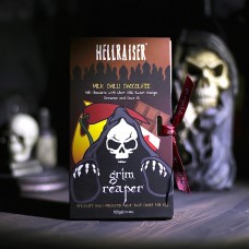 Grim Reaper® - Hell Raiser™ Ghost Chilli Milk Chocolate Bar (33.6% Cocoa) with Sweet Orange, Cinnamon & Clove